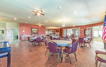 Cards and Crafts Roomat The Cesera 55+ Apartments, Texas, 75040